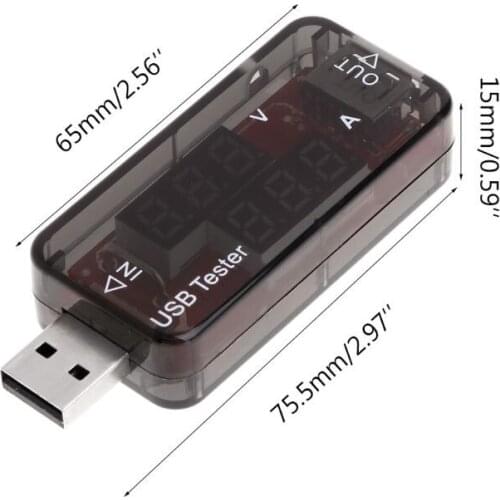 USB Charger Tester Current Voltage Charging Detector Power USB Voltmeter Ammeter
