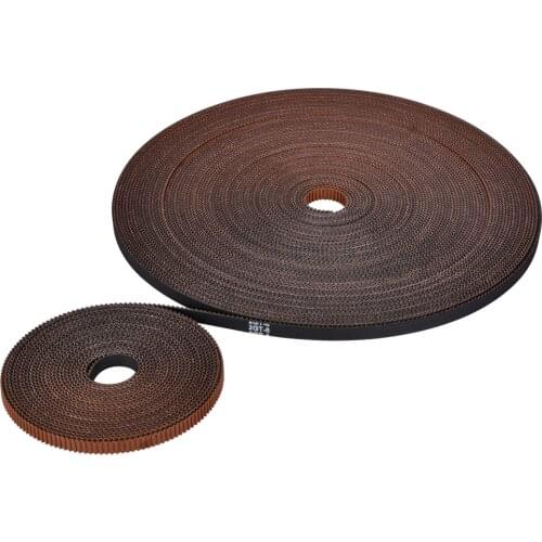 High Quality Synchronous Belt GT2 Width 6MM Rubber open timing belt wear resistant for diy Kossel Reprap 3D printer parts