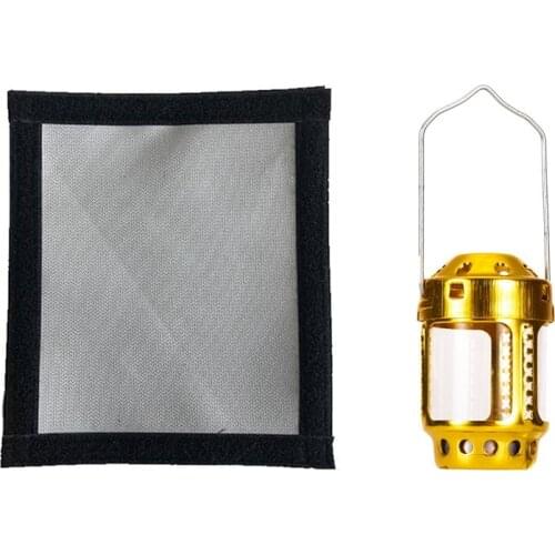 Tent Stove Jack Fire Resistant Pipe Vent, For Chimney With Camping Fishing Tea Wax Lamp Brass Suspension Lights