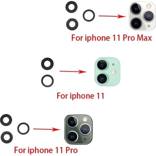 2pcs/lot Coopart New Sapphire Crystal Back Camera lens glass replacement for iPhone 7 plus 7P 7plus 7G with Sticker