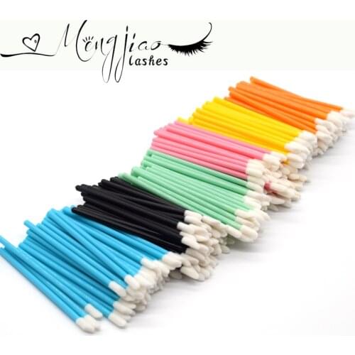 100Pcs/pack Soft Pro Disposable Brush Makeup Lip Brushes Lipstick Gloss Wands Applicator Must-Have Cosmetic Makeup Tools