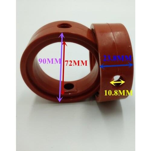 2pcs Silicone Seal Ring Gasket For DN76 Sanitary Butterfly Valve