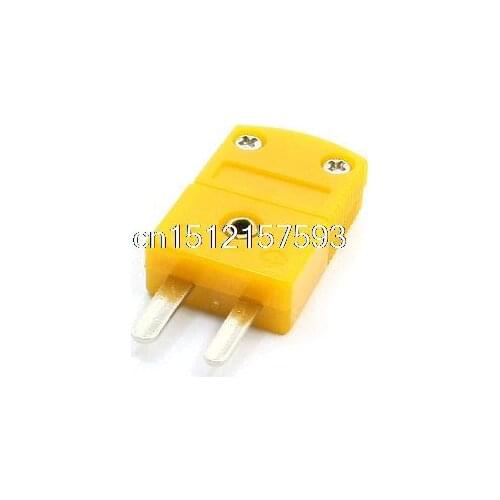 37mm x 17mm x 8mm Orange Casing K Type Thermocouple Plug Adapter