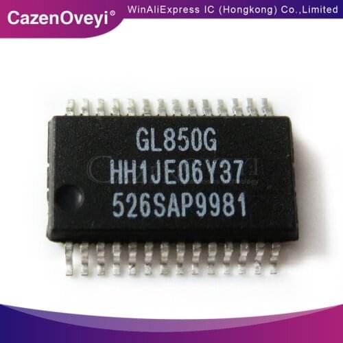 5pcs/lot GL850 SSOP28 USB 2.0 HUB Controller IC GL850G In Stock