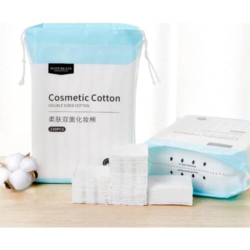 50/100/230 Pc Makeup Remover Pads 3 Layer Cotton Pads Make Up Facial Remover Cotton Facial Skin Care Nursing Pads Skin Cleaning