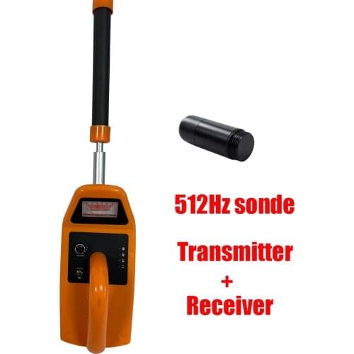 512hz Transmitter Sonde External T1 Signal Receiver Pipe Locator Receiver FM Pipe Locating Inspection