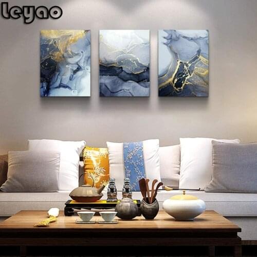 Abstract Line Drawing Diamond Painting Full Square Diamond Embroidery Sale Rhinestones Art Bead Picture Home Decor Triptych