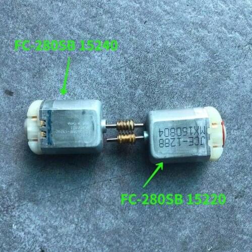 Car Rearview Mirror Folding Motor DC 12V Engine Parts FC-280SB-15240 FC-280SB-15220 For Peugeot AUDI Hyundai Honda