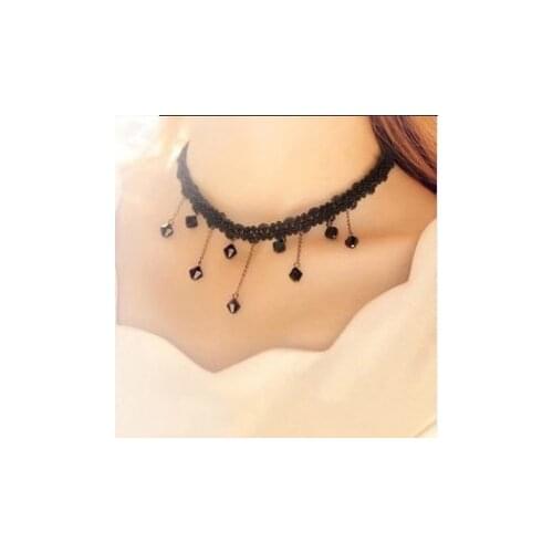 20pcs Black lace accessories crochet drop vintage necklaces accessories false collar