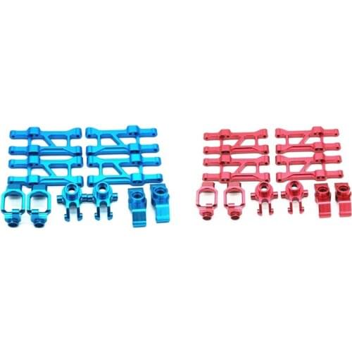 For BG1506 BG1507 BG1508 BG1513 BG1518 1/12 RC Car Metal Upgrade Accessories Set Steering Cup Arm DIY Parts Kit