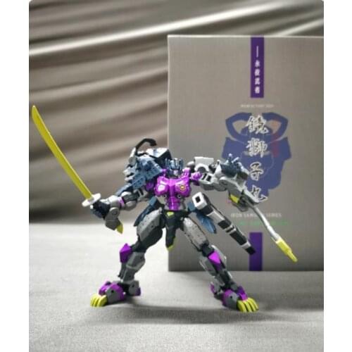 Iron Factory IF EX-45M Purple Lion Kagami Shishimaru Action Figure New In Stock Free Shipping