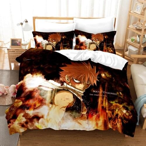 Bedding Set 3D Print Design Duvet Cover Sets King Queen Twin Size Dropshipping Boy gife Japanese cartoon animation