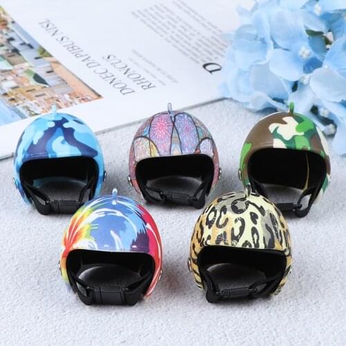 Cute 1:12 Miniature Dollhouse Red Mini Baseball Cap Helmet Toy for 1:12 Doll House Accessories