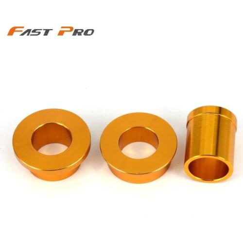 Motorcycle CNC Aluminum Front & Rear Wheel Hub Spacers Axle Kit For SUZUKI DRZ400S 2000-2019 DRZ400E 2000-2015 Dirt Bike