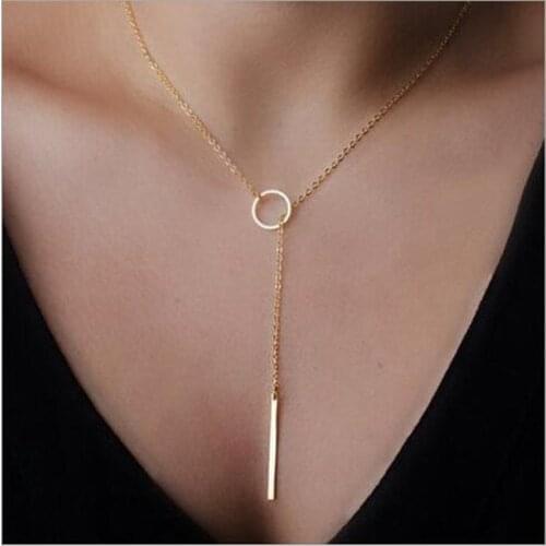 New Vintage Multilayer Crystal Pendant Necklace Women Gold Color Beads Moon Star Horn Crescent Choker Necklaces Jewelry