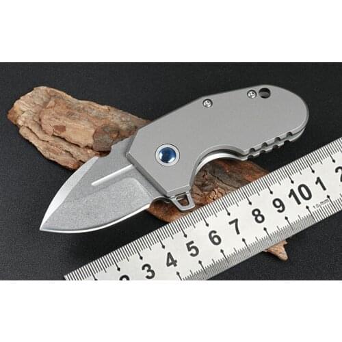 Folding knife outdoor camping hunting 9cr18mov multifunctional factory wholesale camping knife EDC low-cost peeling tool