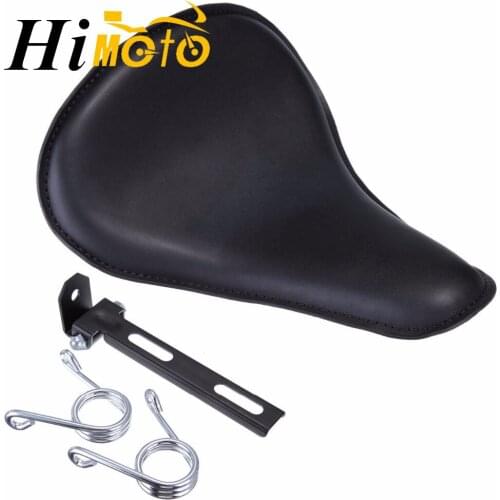 Motorcycle Front Diver Seat Vintage Solo Seat 3" Spring Mount Bracket For Honda Yamaha Kawasaki Harley Sportster Bobber Choppers