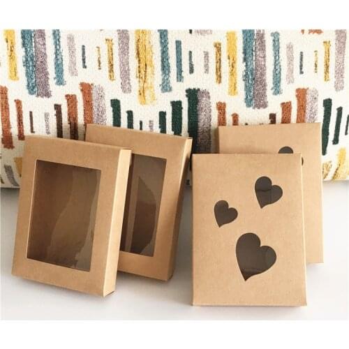10pcs New Kraft Box Kraft Paper Aircraft Gift Boxes Handmade Soap Packing Box Jewelry/Cake/Handicraft/Candy Paper Gift Boxes