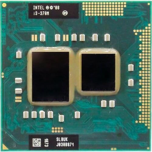 Lntel Core i3 370M 2.40GHz Dual-Core Processor PGA988 Mobile CPU Laptop processor