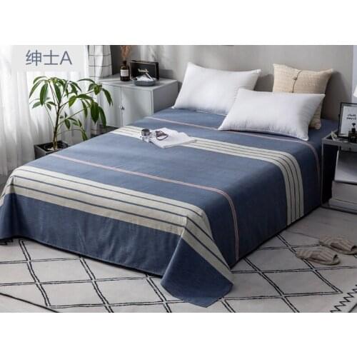 Cotton Bed Sheet One-Piece Simple Quilt Sheet