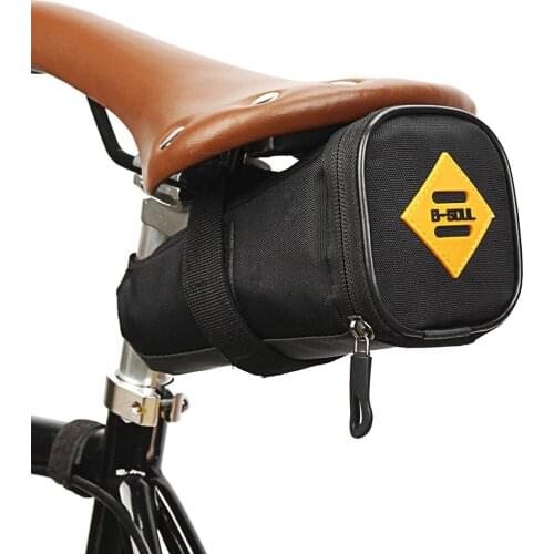 Waterproof Bicycle Rear Zipper Bag Waterproof Lightweight Mountain Bike Road Cycling Simplicity Saddle Pouch Tail Pannier Bag