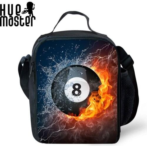 HUE MASTER picnic thermal food bags cool print student lunch bags for kid insulation lunch boxs thermal food handle shoulder box