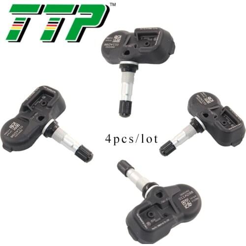 TTP 4PCS 42607-33021 TPMS Car Tire Pressure Sensor Monitoring Valve System For Toyota Lexus LS460 LS600hL LX570 RX350 RX4 315MHZ