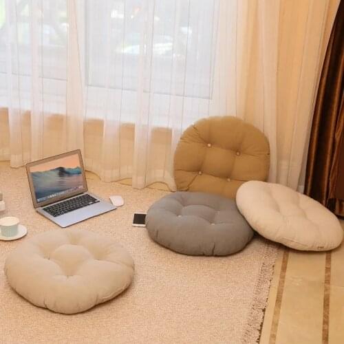 Thicken Seat cushion cover pillow Cotton linen Home decoration for Living Room Office Chair Car Seat Bay Window Tatami Cushion