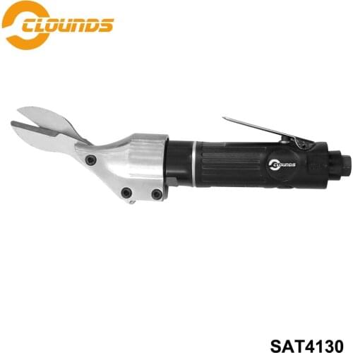 SAT4130 High Quality Pneumatic Scissors Handle Air scissors Handle Exhaust Steel 1.2mm Metal Shear