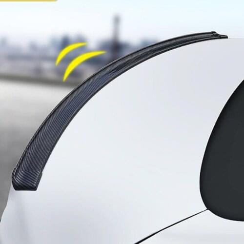 1.5M Car Styling 5D Carbon Fiber Spoiler for Toyota avensis Corolla Prius RAV4 Camry Reiz Venza Highlander Prado Sequoia auris