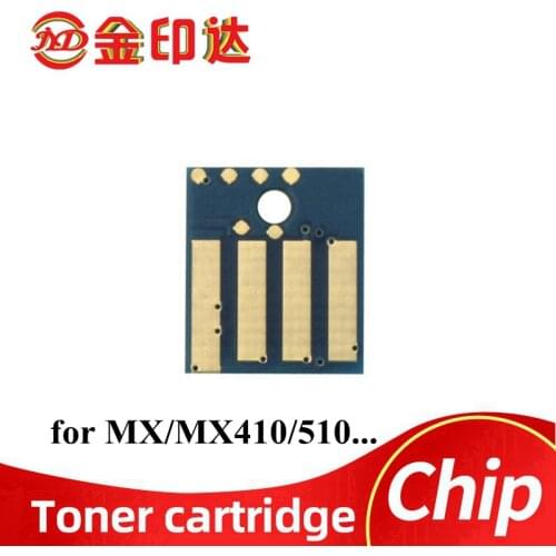 10X Upgrade MS415 Toner Cartridge Chip for Lexmark MS410 MS510 MS610 MX310 MX410 MX510 MX511 MX611 10K Universal Chips