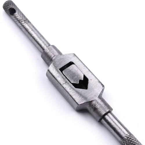 125mm Long Straight Handle Metal Tap Wrench for M2-M4 Taps Wide Application for General Accuracy Requirement Tap & Die Hand Tool