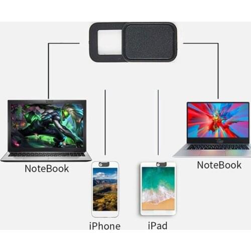 3PCS Front Camera Shield Stickers Plastic Anti-Hacker Peeping Protection Privacy Block Cover for Notebook PC Phones