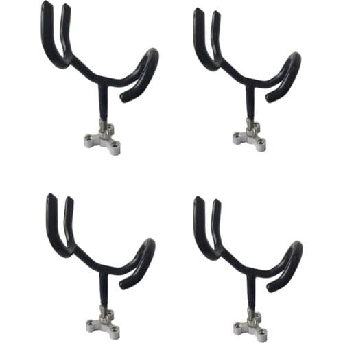 4Pcs Boat Rod Holder 20 Degree Angle Rod Holder with Mounting Base Fishing Pole Holder