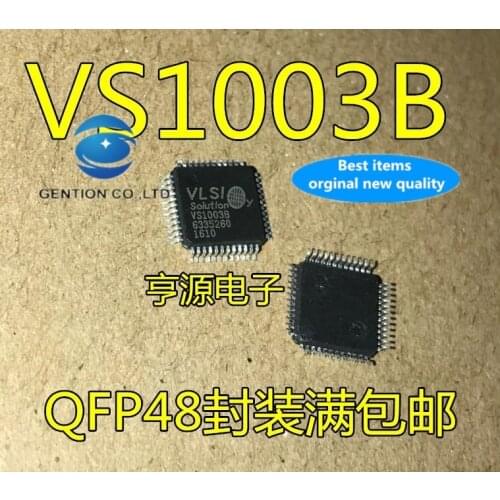 5PCS VS1003 VS1003B VS10038 LQFP48 decoding chip in stock 100% new and original