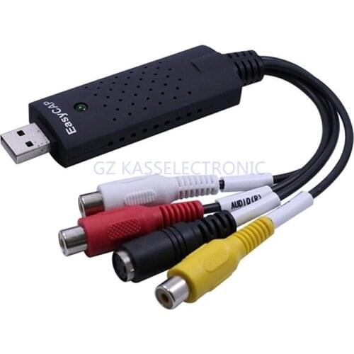 Ezcap USB 2.0 Video Capture Adapter capture old video audio DVD VHS to PC digital format for windows7 8 10 Free shipping