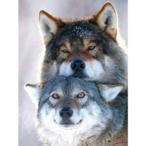 Diamond Painting 5d animal Wolf Diamond landscape Diamond Embroidery Cross Stitch Rhinestone Home Decor painting Pictures E1609