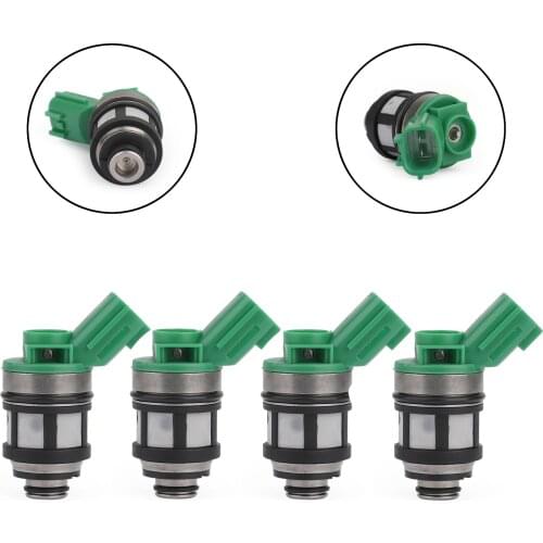 Artudatech JS4D-5 4x New Fuel Injectors For Pickup Frontier Xterra 2.4L 16600-1S700 842-18125 166001S700