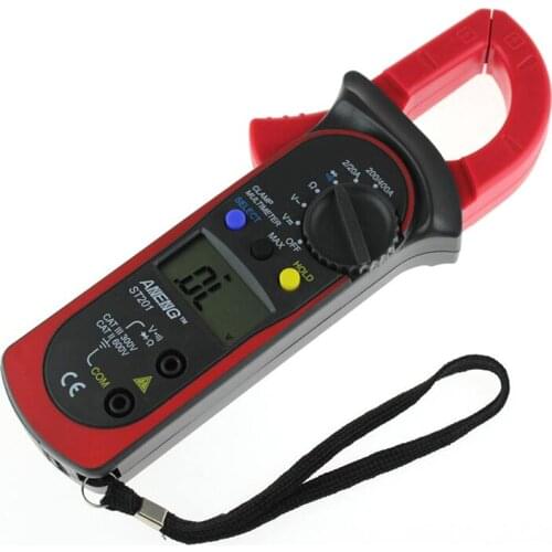 Digital LCD Disaplay Clamp AC/DC Multimeter Amp Volt Meter Resistance Tester