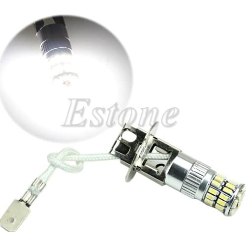 H3 36-LED 3014 SMD 12-24V White Car Fog Light Parking Signal Lamp Bulb