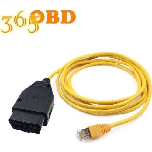 ENET cable For B-M-W Ethernet Easy to Plug ICOM OBD2 Coding Diagnostic Cable Data E-SYS Cable Coding for B-M-W F-series