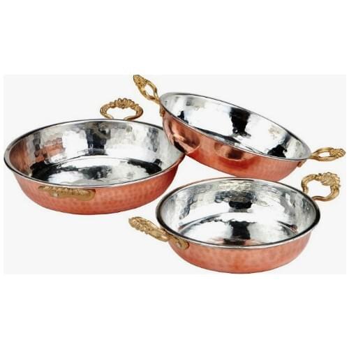 Kitchen Cooper Pan Nonstick Fry Pan Induction Compatible Multipurpose Cook Use for Home Kitchen or Restaurant