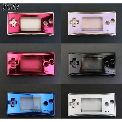 JCD 6Colors Metal High Quality Shell Case housing for GameBoy MICRO Console Replacement Cover For GBM