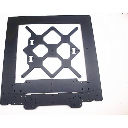 Funssor black 6mm thickness Prusa i3 MK3 Aluminium alloy metal frame kit