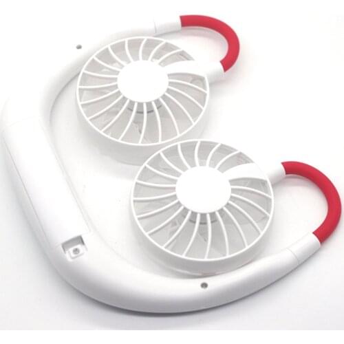 Wearing Fans Mini USB Charging Fan Rechargeable Air Conditioner For Student Universal USB Gadgets For Home Office Travel