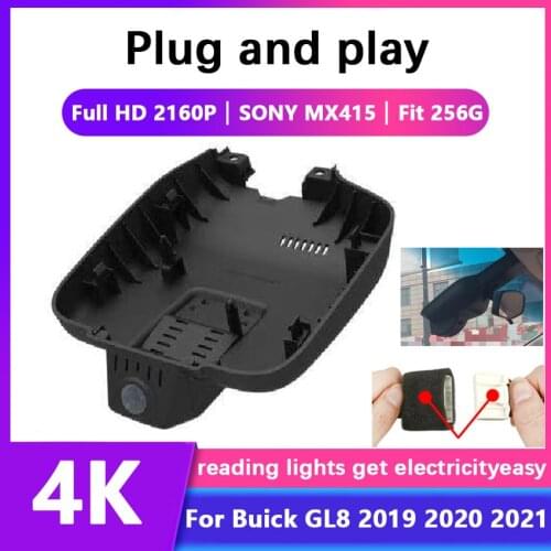 New! Car Driving Recorder Easy to install For Buick GL8 2019 2020 2021 Car DVR Wifi Video Recorder Dash Cam Camera Full hd 2160P