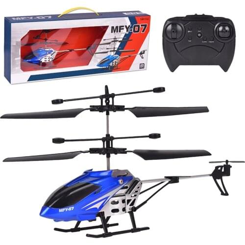 Remote control Mini RC Gyro Helicopter 3.5 Channel Alloy Copter aircraft rechargeable RC Drone Radio controlled machines Drone