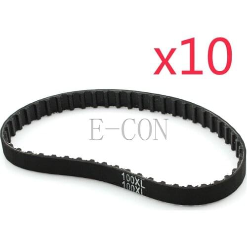 10pcs 100XL Timing Belt L031 50Teeth Width 0.31inch(8mm) XL Positive Drive Pulley for CNC Stepper Motor and Engraving Machine