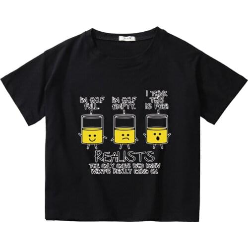 Realists The Only Ones Who Know graphic crop top women cotton t-shirt women short tee shirt summer top women clothing harajuku