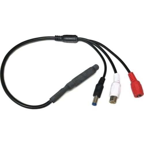 Sound Monitor Audio Pickup Mini Audio CCTV Microphone MIC DC 15V DVR Security SYSTEM